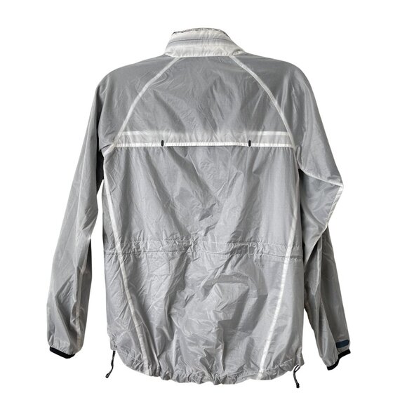 Nike Sportswear Windrunner Jacket Reflective Silver/Black S Lightweight Nylon - Picture 7 of 8
